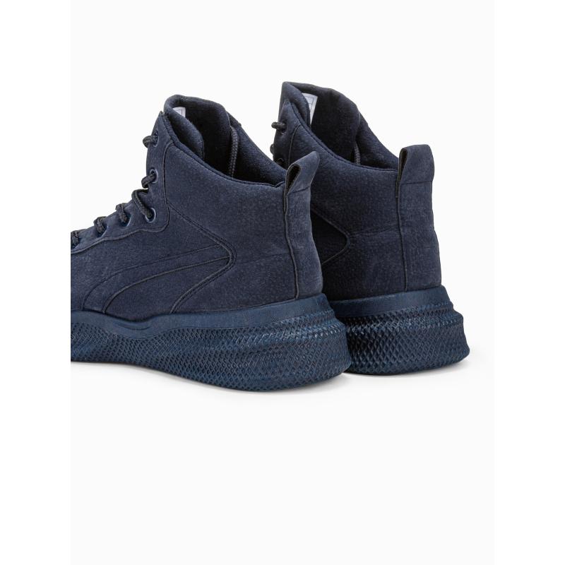 Férfi magas tornacipő – sötétkék V5 T380