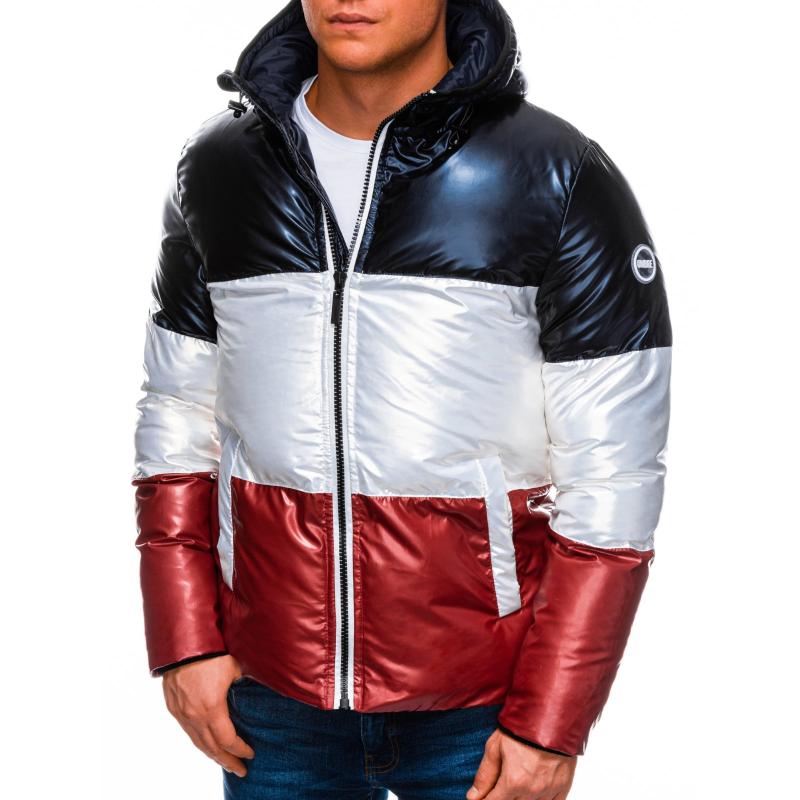 Pánská bunda zimní  FRANCO tmavě modrá