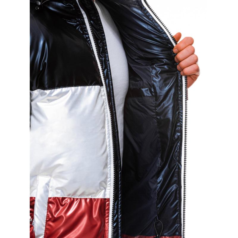 Pánská bunda zimní  FRANCO tmavě modrá