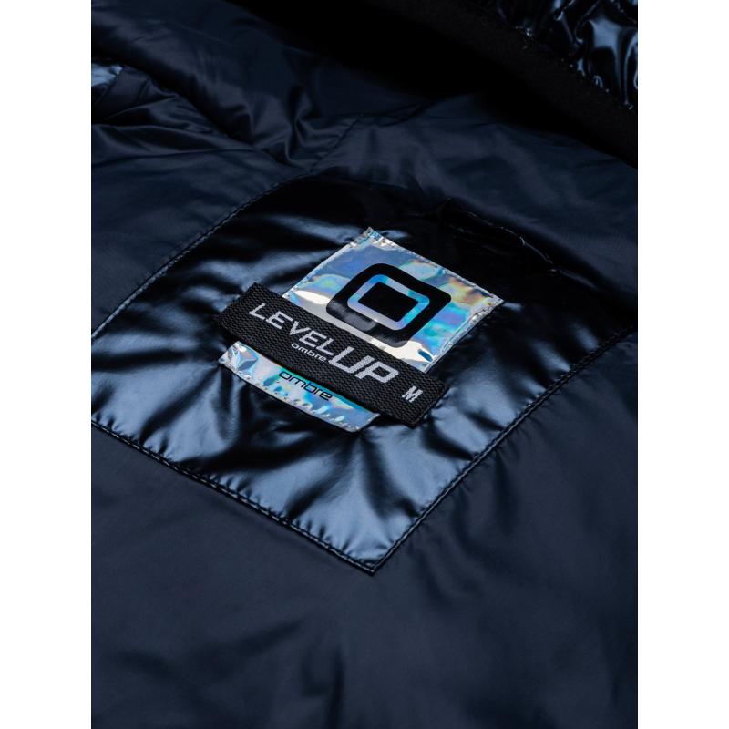 Pánská bunda zimní  FRANCO tmavě modrá