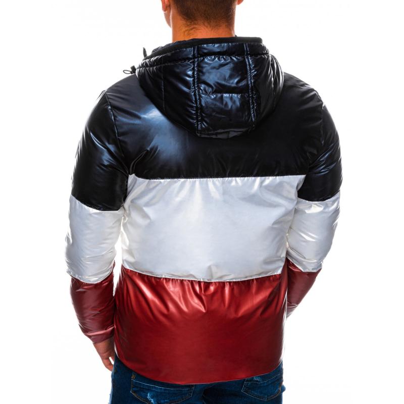 Pánská bunda zimní  FRANCO tmavě modrá