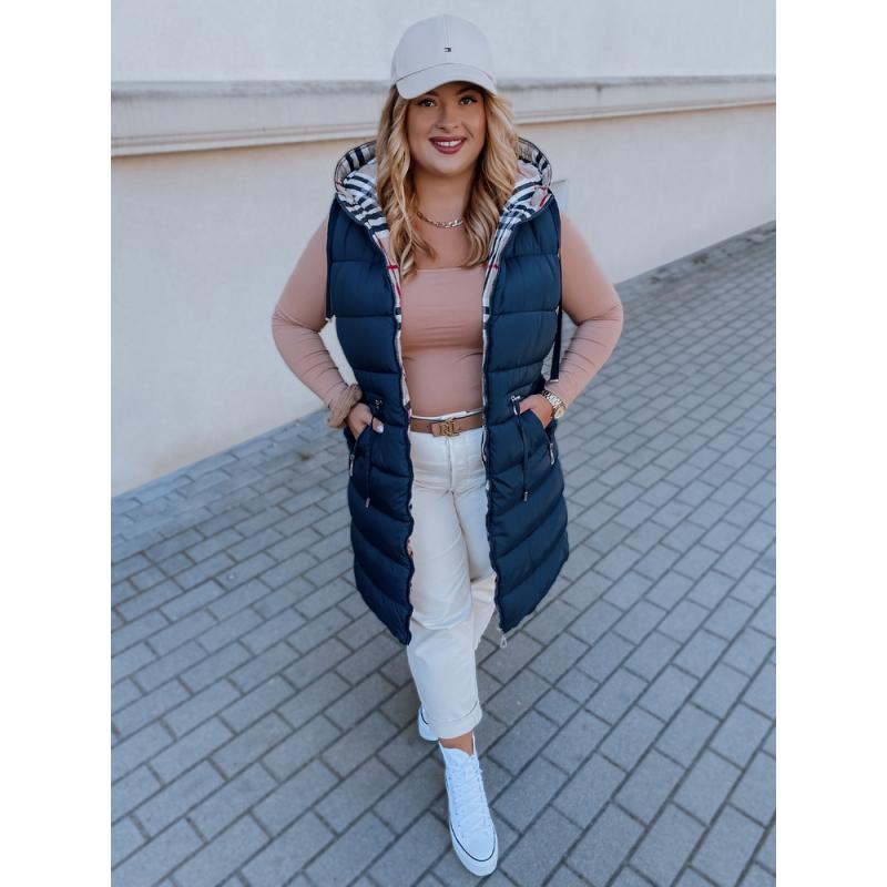 Dámska vesta KERIS námornícka modrá