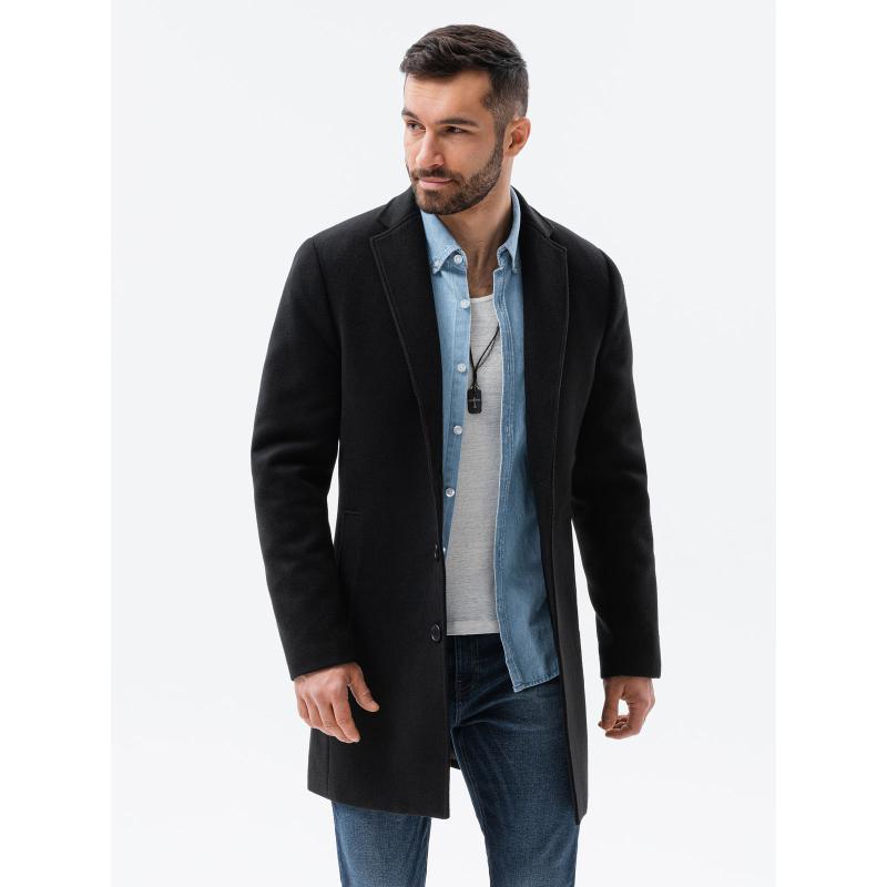 Férfi átmeneti kabát ELIAS fekete