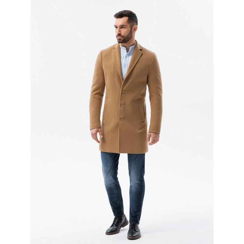 Férfi átmeneti kabát ELIAS barna