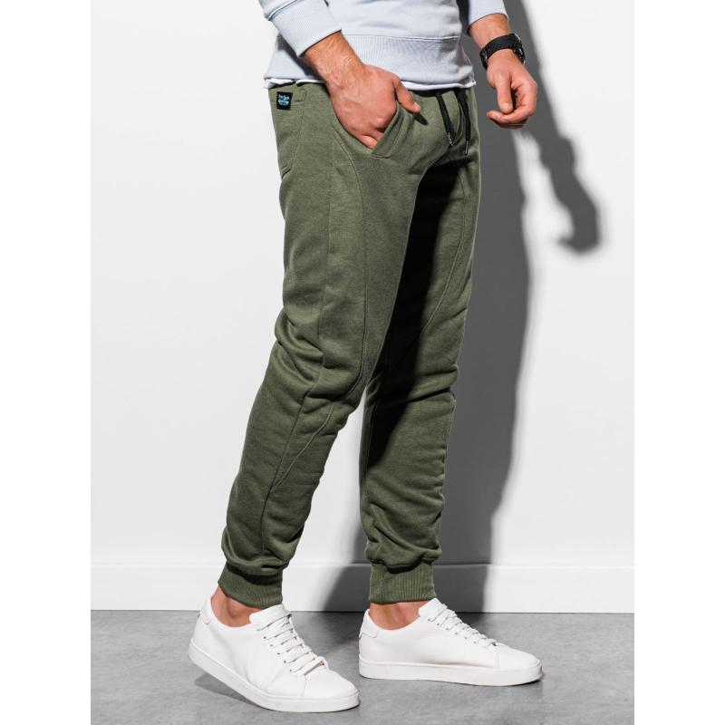 Férfi melegítőnadrág CASEN P867 - olívazöld