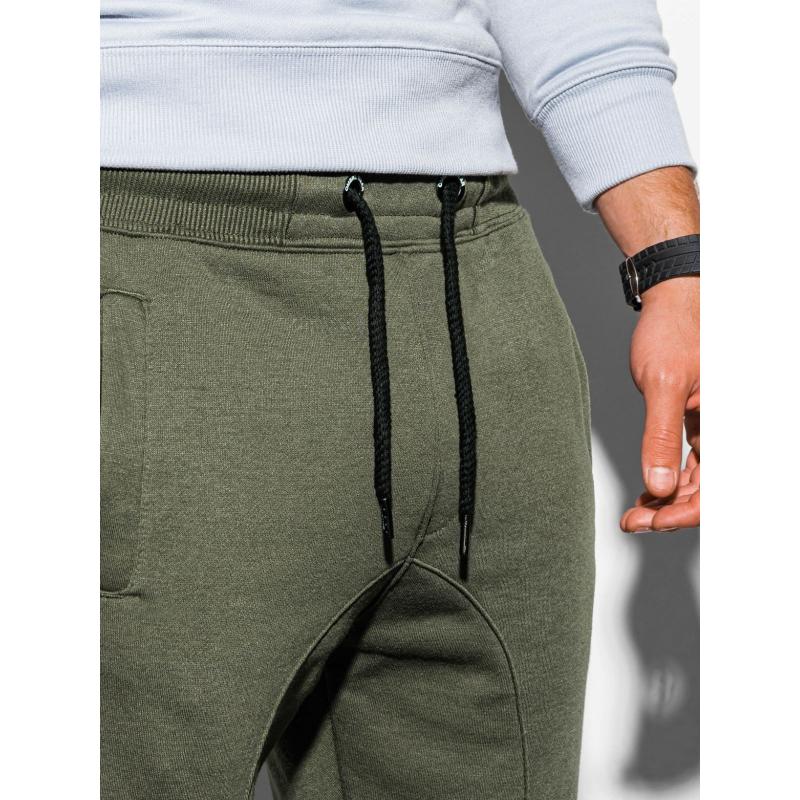 Férfi melegítőnadrág CASEN P867 - olívazöld