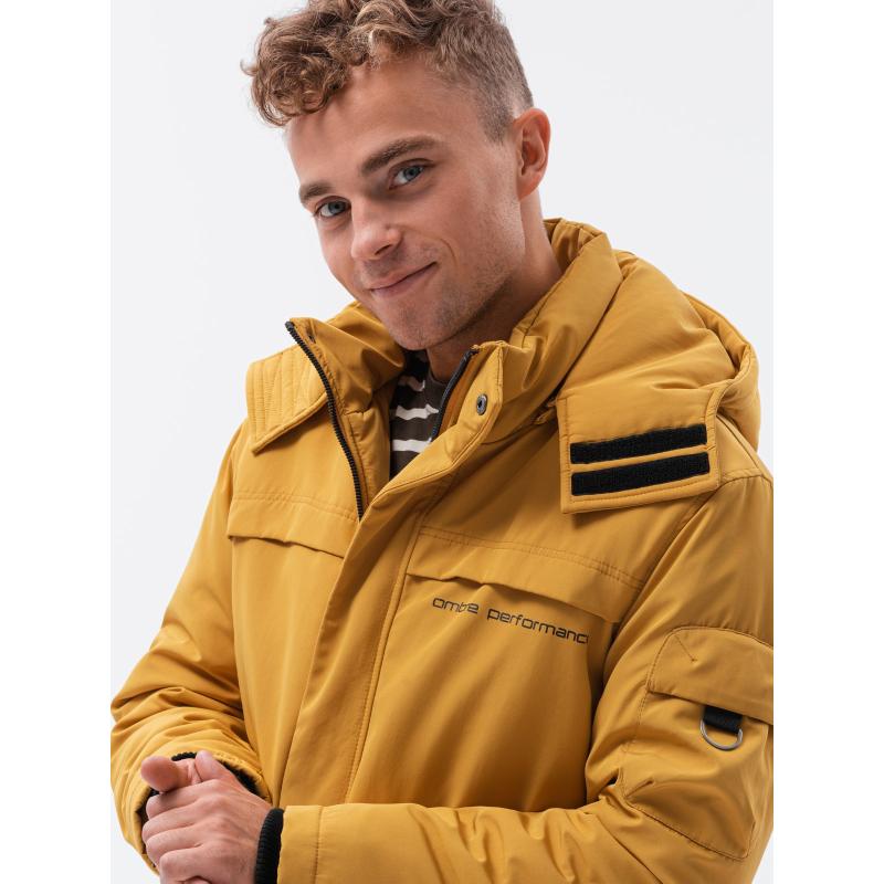 Pánská zimní bunda KHALIL hořčicová