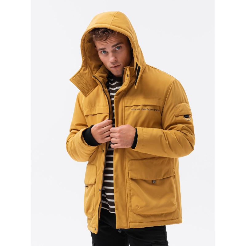 Pánská zimní bunda KHALIL hořčicová