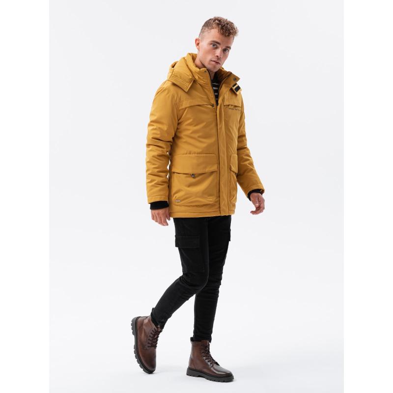 Pánská zimní bunda KHALIL hořčicová