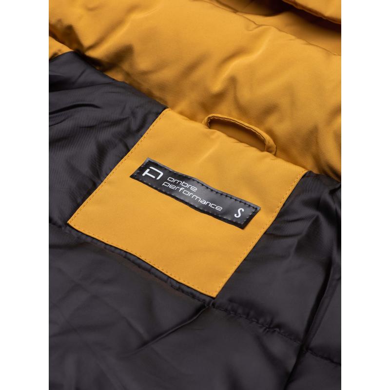 Pánská zimní bunda KHALIL hořčicová