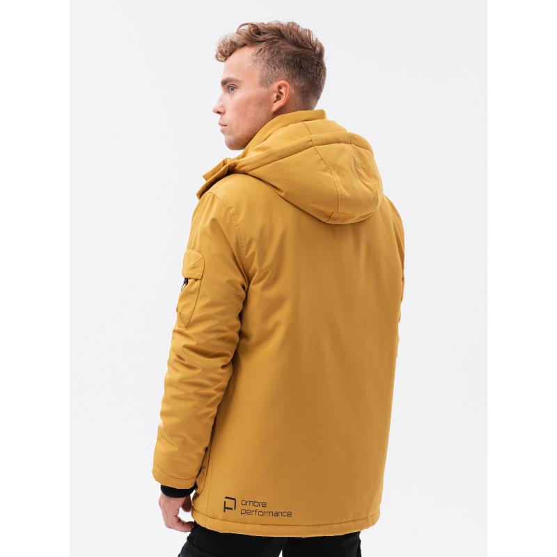 Pánská zimní bunda KHALIL hořčicová
