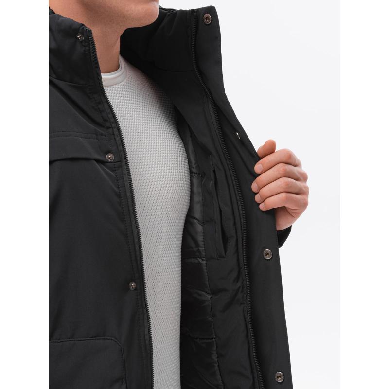 Pánská zimní bunda KHALIL černá