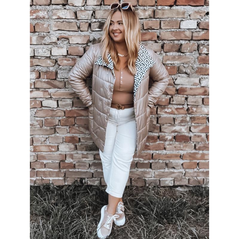 Dámsky kabát VETIS camel