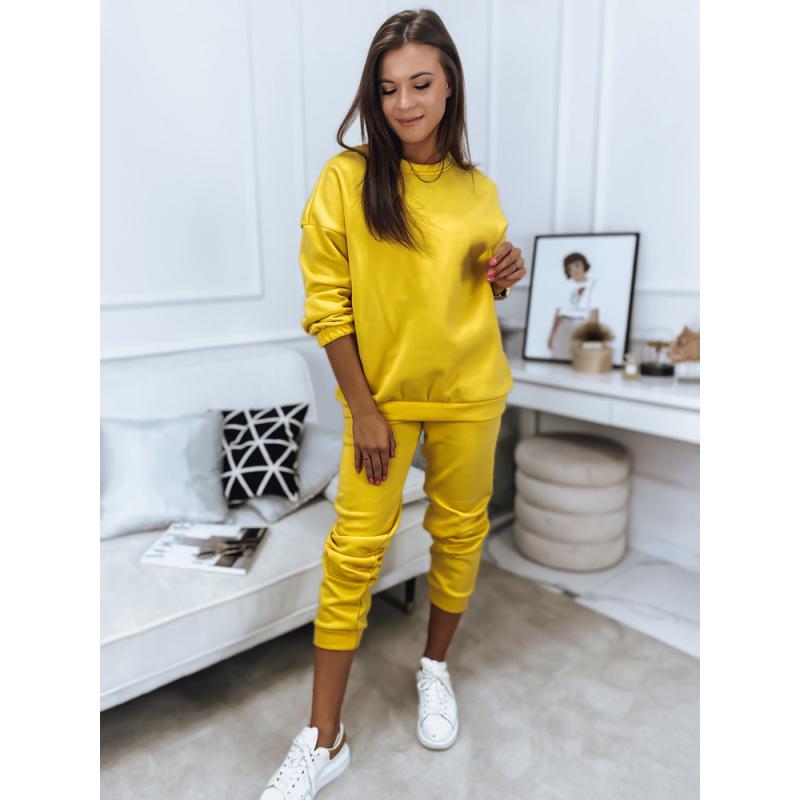 Dámská souprava tepláková ARIELLA PREMIUM žlutá