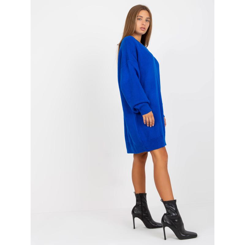 Női oversize ruha RUE PARIS kobalt színben