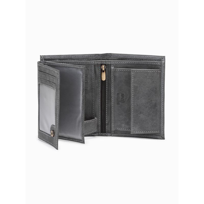 Férfi bőr pénztárca TODD fekete