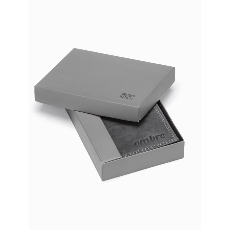 Férfi bőr pénztárca TODD fekete