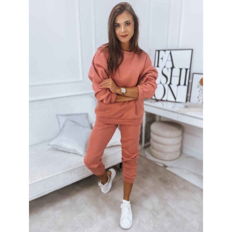 Dámská tepláková souprava KSENIIA PREMIUM lososová 
