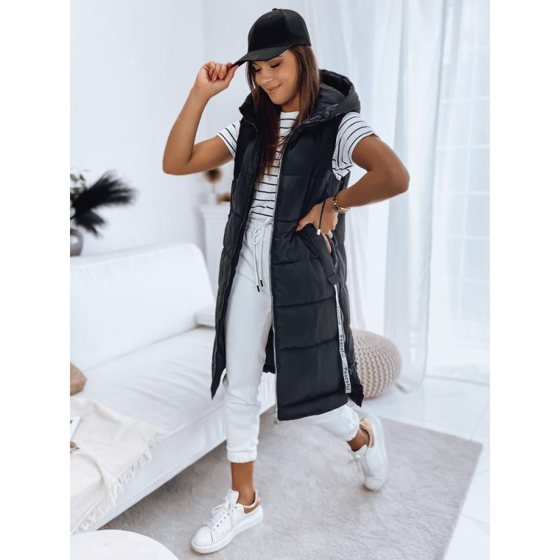 Dámska vesta prešívaná SKYLER čierna