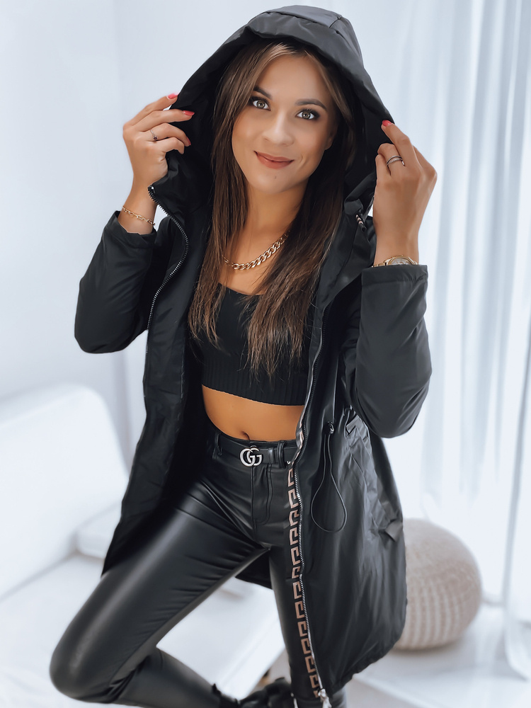 Dámska prešívaná bunda VERONI čierna