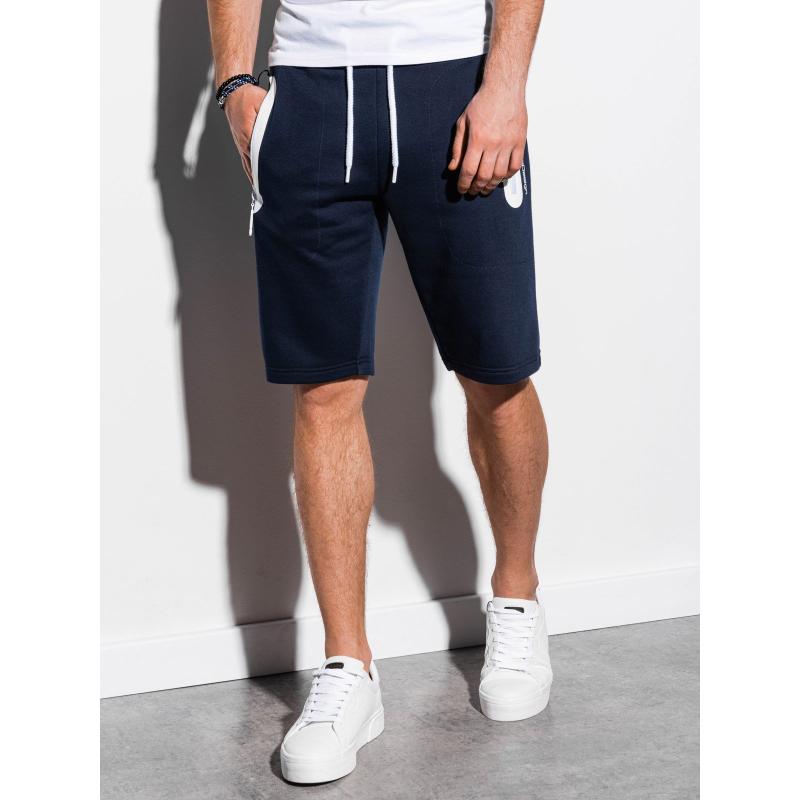 Pánske tepláky ALLEN tmavo modrá farba