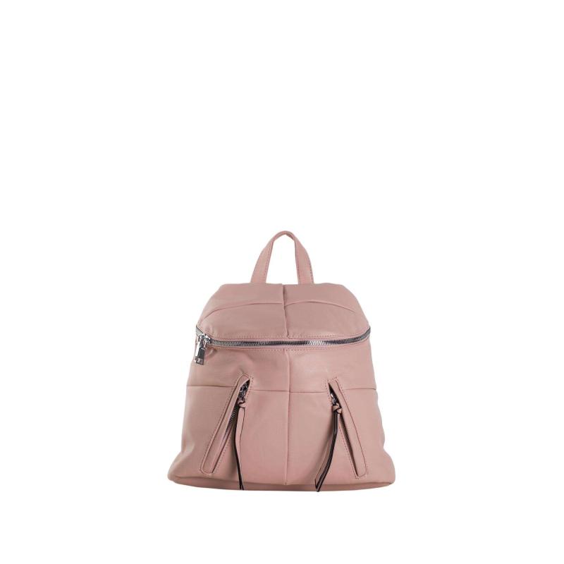 Dámsky batoh z ekokože KATRINA svetlo ružový