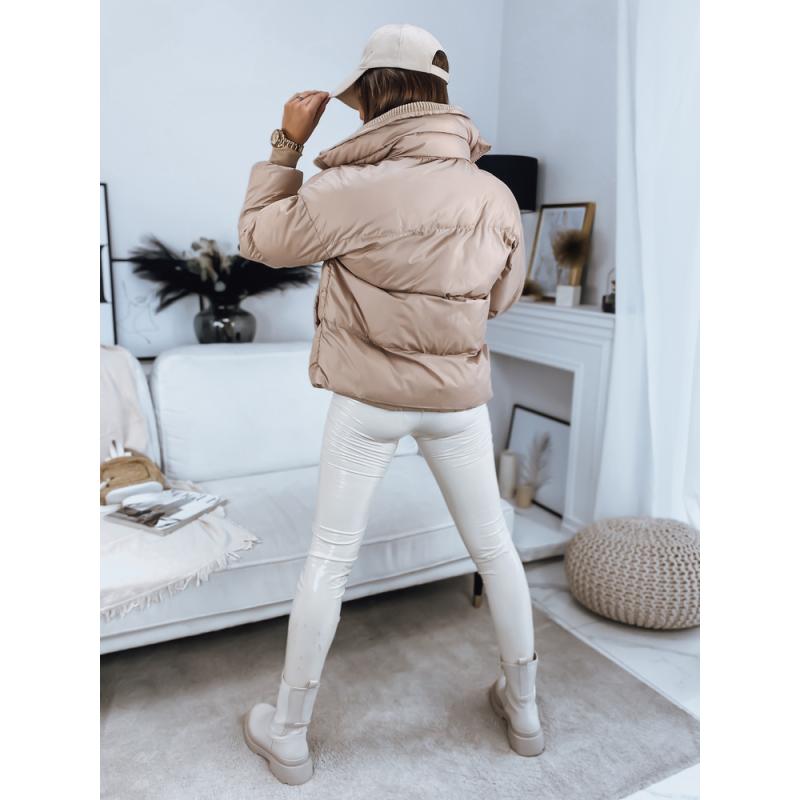 Dámska bunda prešívaná DABIS béžová