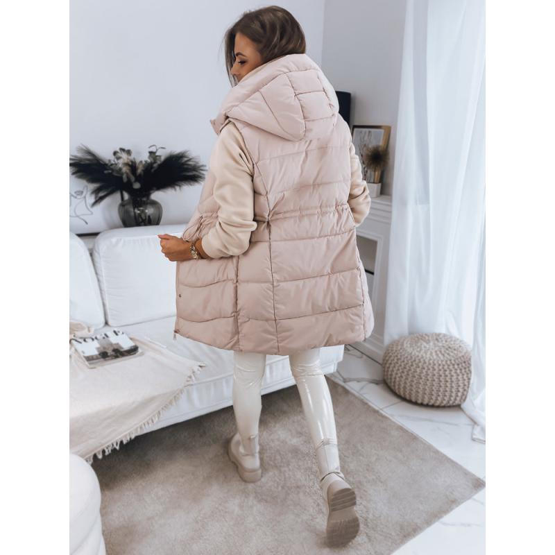 Dámská prošívaná vesta GAMIS béžová