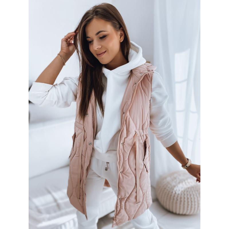 Dámská prošívaná vesta WELIA růžová