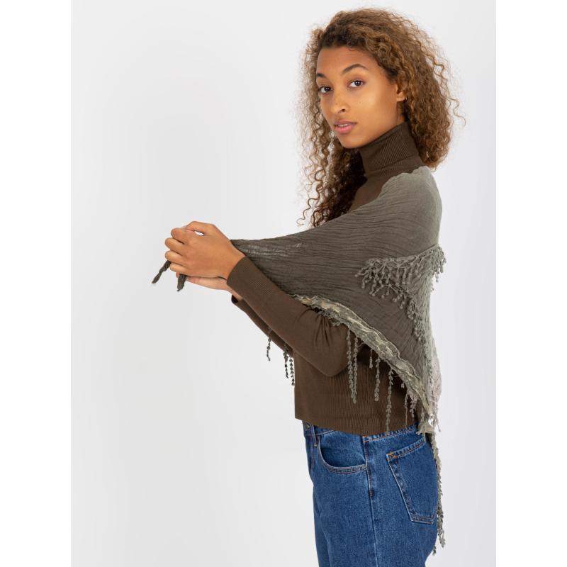 Dámska šatka mušelínová bavlnená PATRICIA zelená