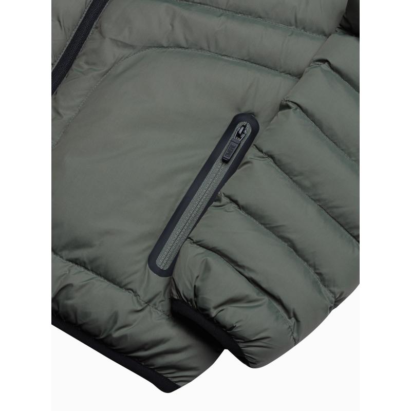 Pánska bunda zateplená CLAY khaki farba