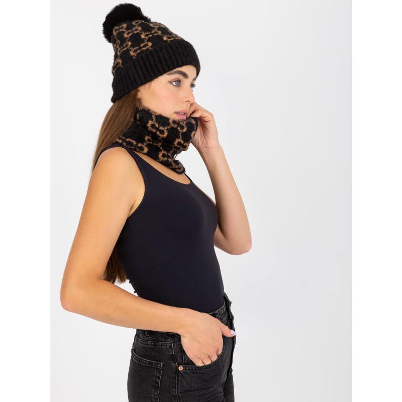 Női kémény mintás UMA barna és fekete UMA mintával