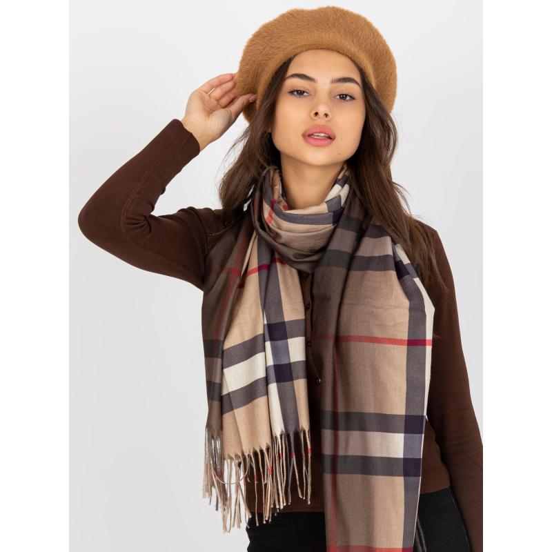 Dámská zimní čepice s kšiltem MICA hnědá