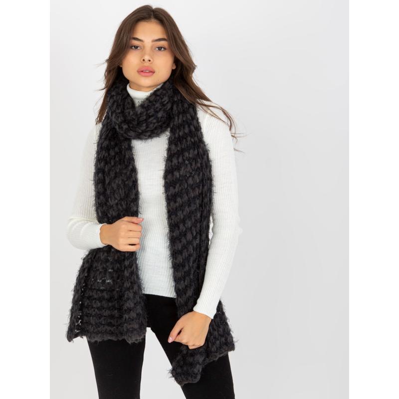 Női sál DAY sötét szürke-fekete