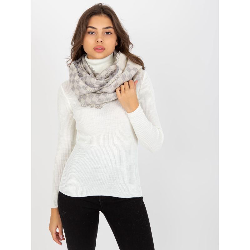 Női gyapjú kémény SISI ecru-szürke