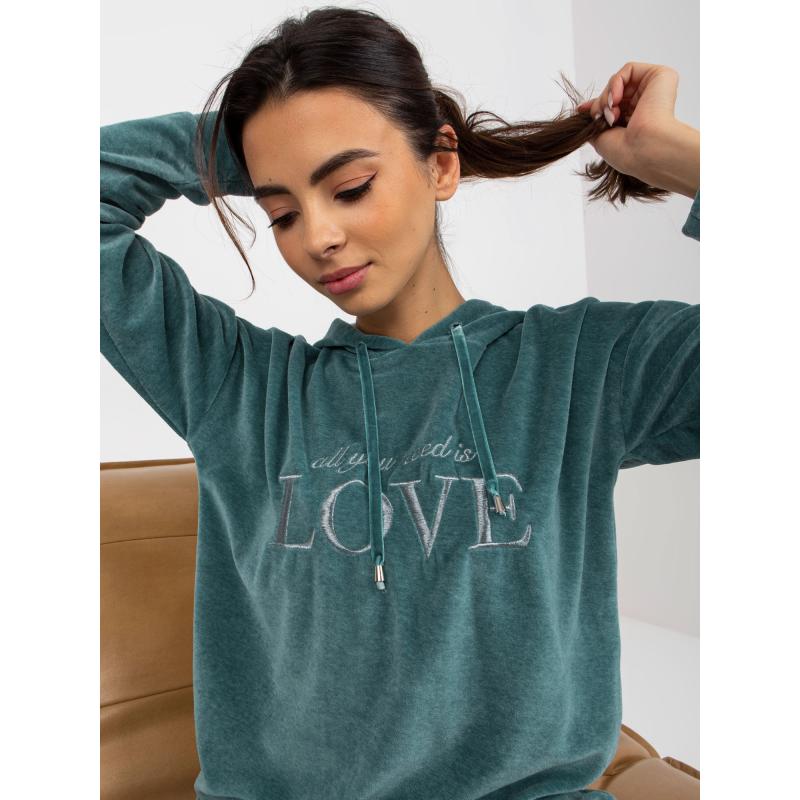 Dámské pyžamo s nápisem VELMA modré