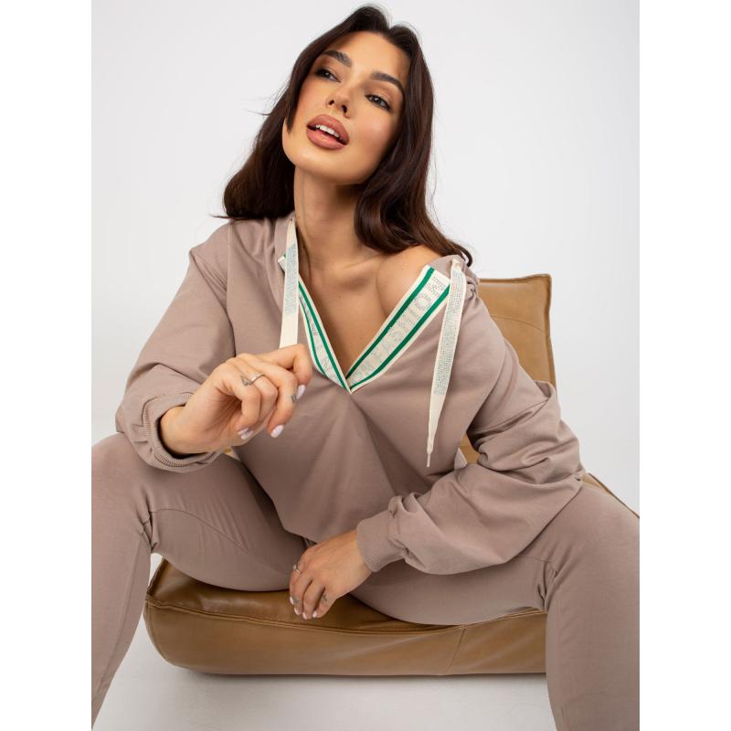 Dámská souprava RENE tmavě béžová 