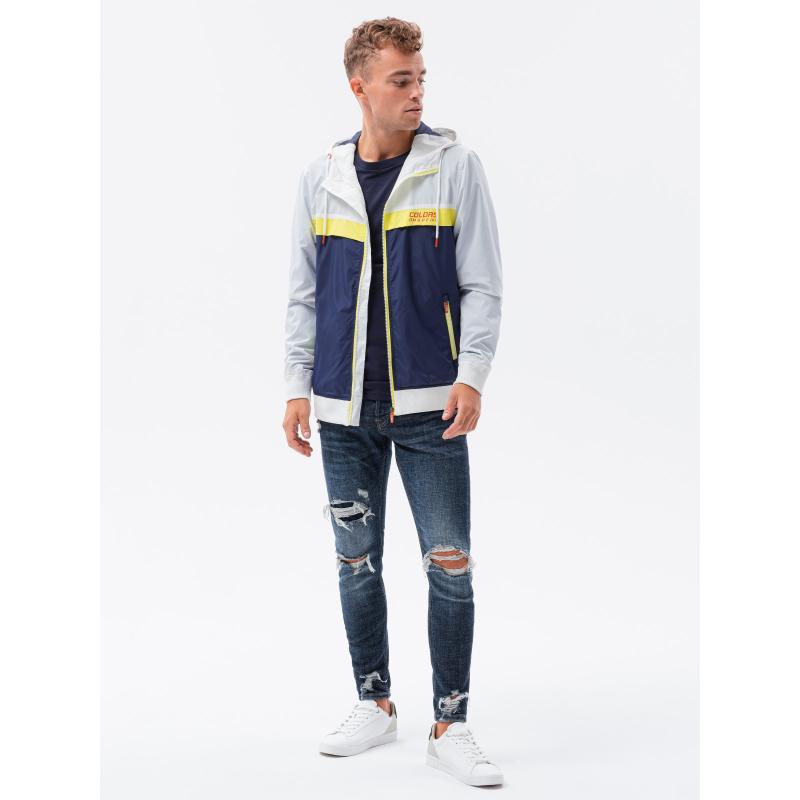 Pánská mezisezónní bunda DEREK tmavě modrá