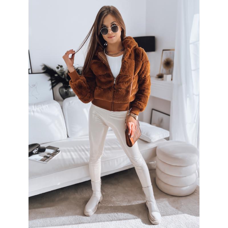 Dámska bunda FERNANDA hnedá