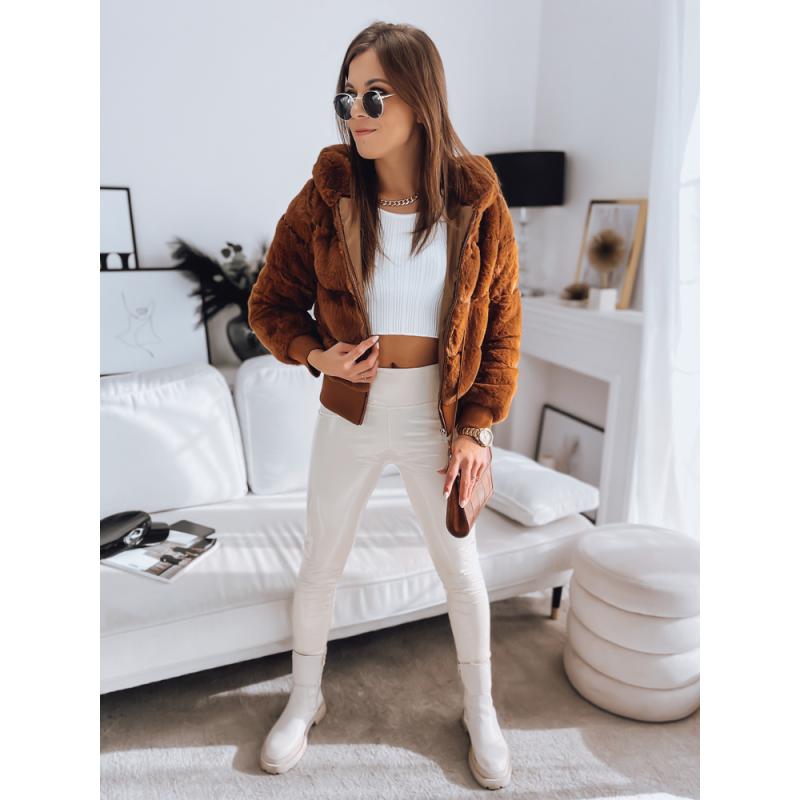 Dámska bunda FERNANDA hnedá