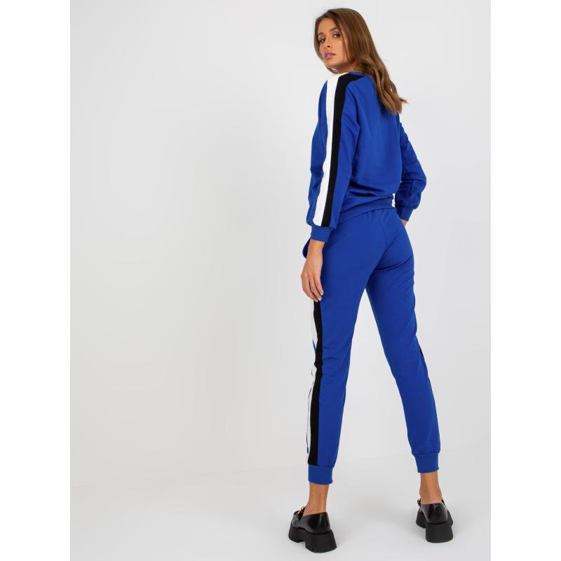 Dámská souprava s pruhy BASIC tmavě modrá 
