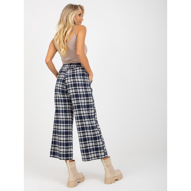 Dámské kalhoty CULOTTE tmavě modré 