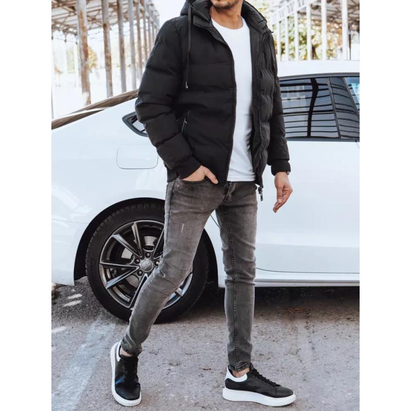 Pánská bunda oboustranná RICE černá