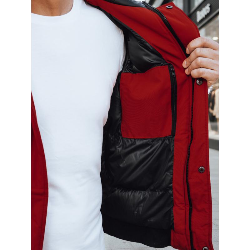 Pánska bunda zimná RICK bordó