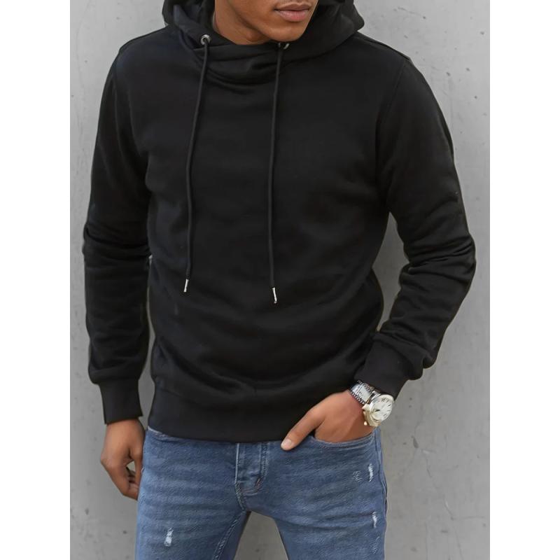 Pánska mikina s kapucňou NATE čierna