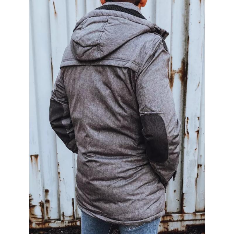 Férfi télikabát RIMA szürke