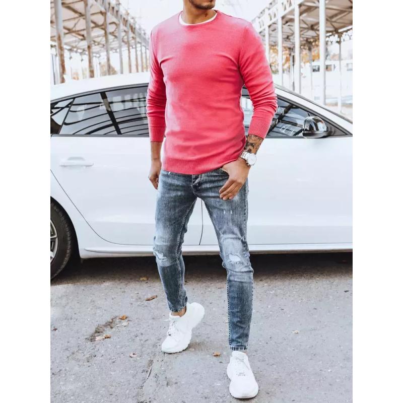 Pánský svetr CLASSIC fuchsiový