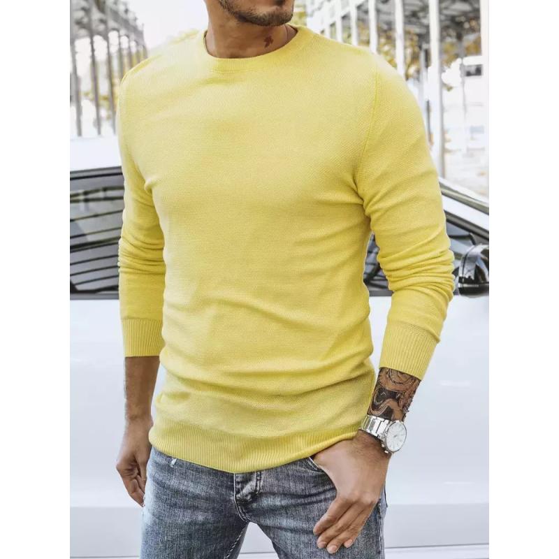 Pánsky sveter CLASSIC žltý