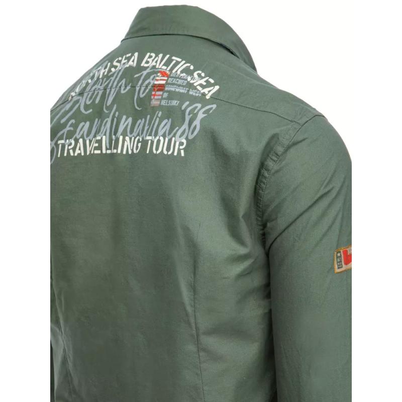 Pánská košile TEAM zelená