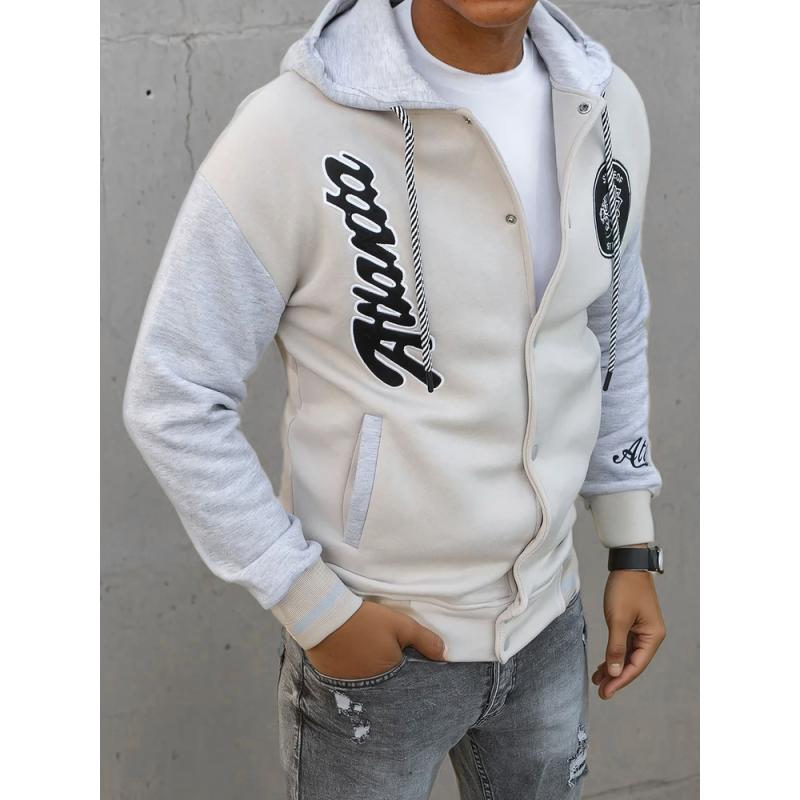 Pánská mikina ATLANTA světle hnědá